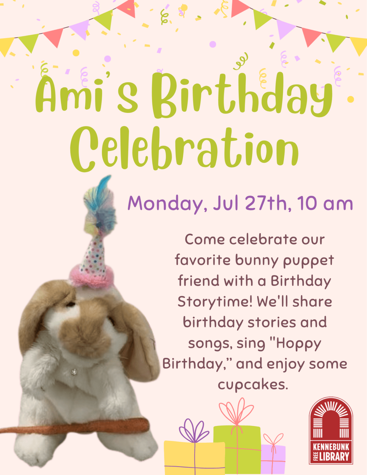 ami's birthday celebration (flyer)
