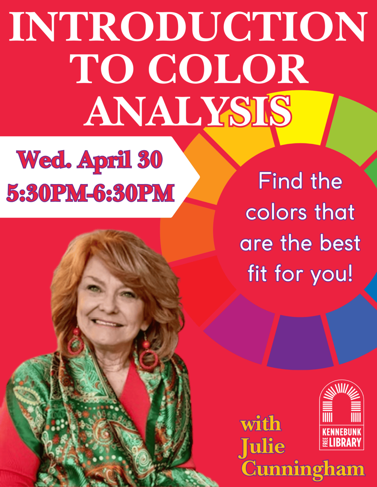color analysis flyer