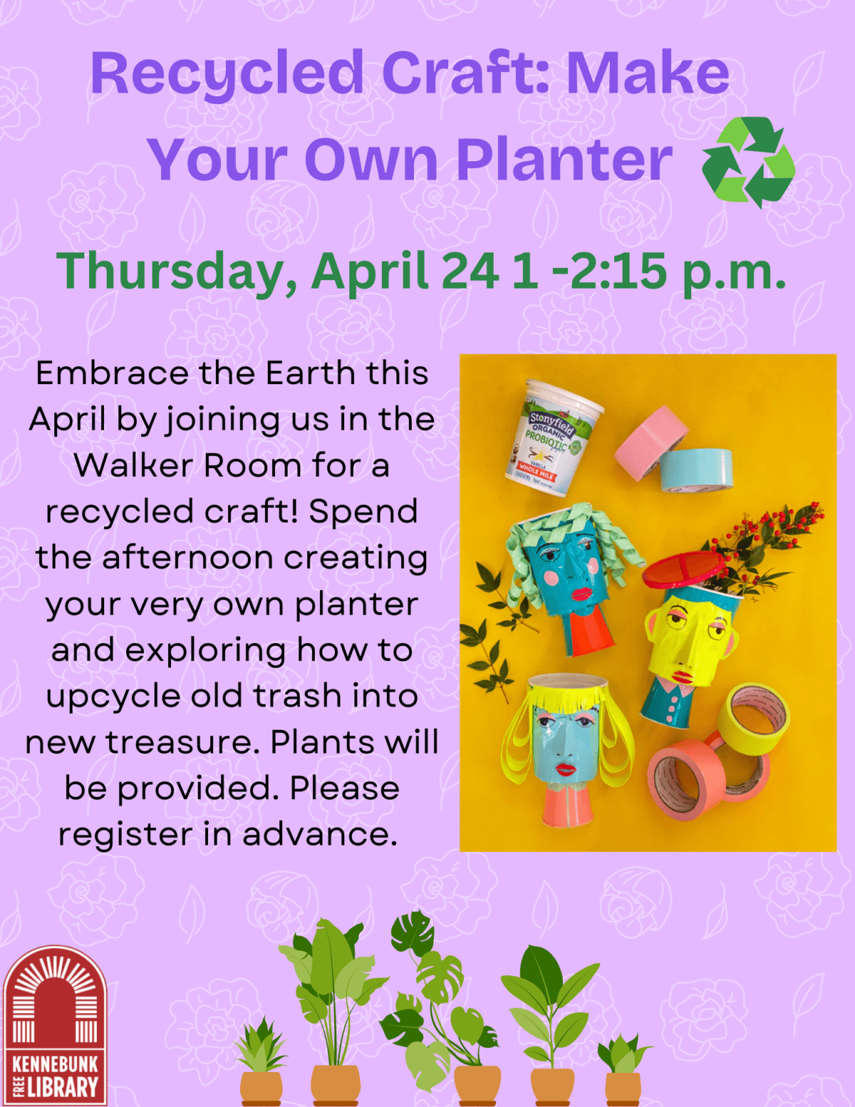 copy of recycled craft flyer