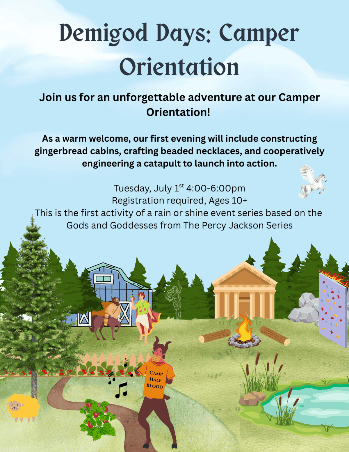 demigod days camper orientation
