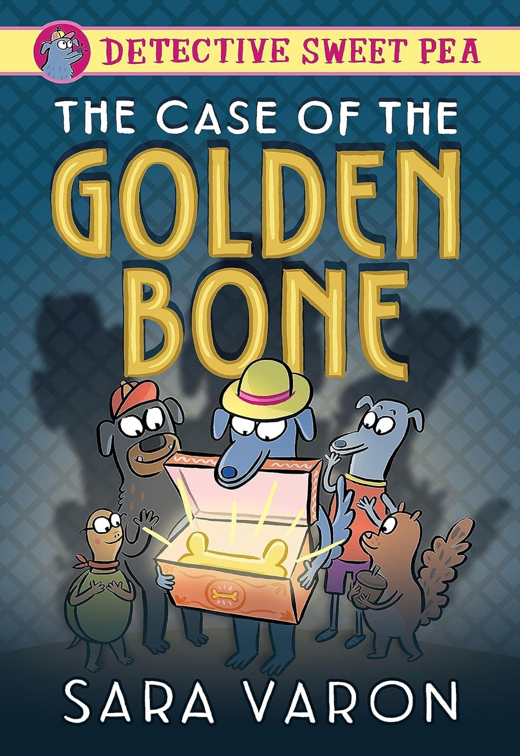 Detective Sweet Pea. 1, The Case of the Golden Bone book by Sara Varon