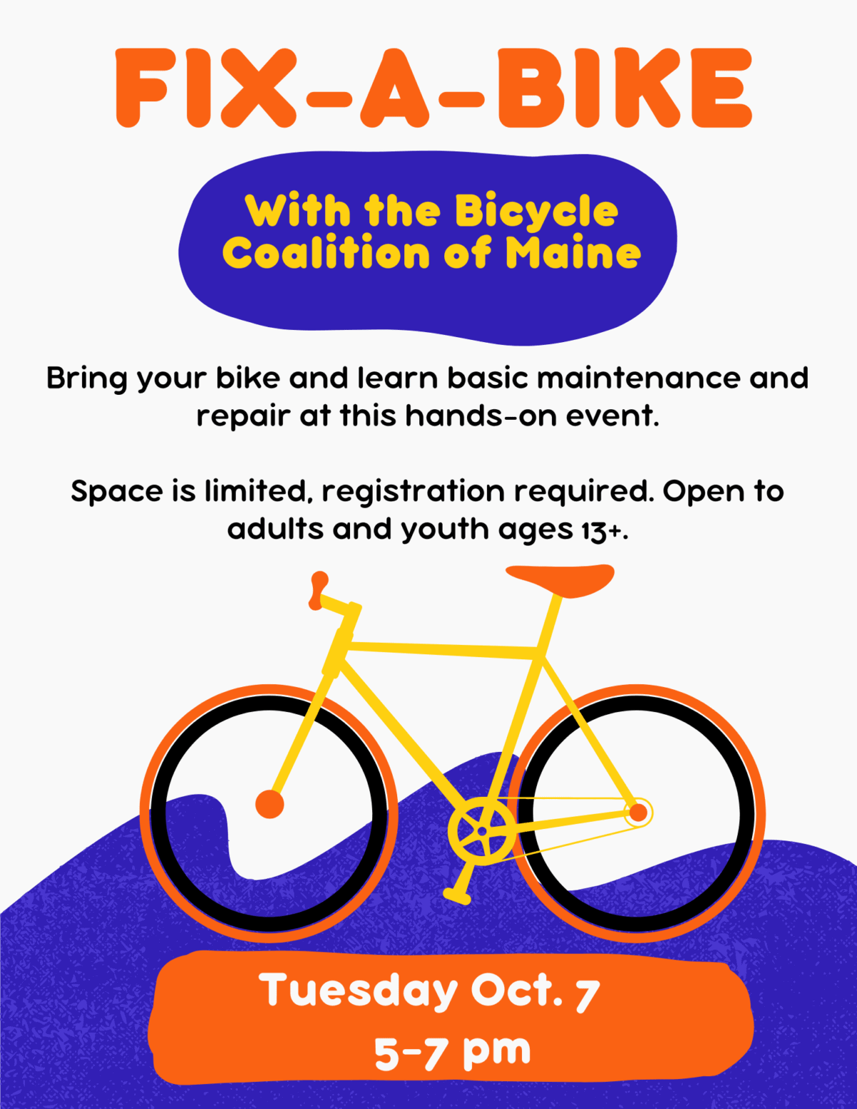 fix a bike may 2024 flyer