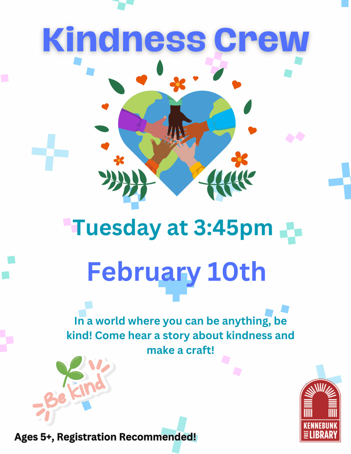 kindness crew flyer (real estate flyer)