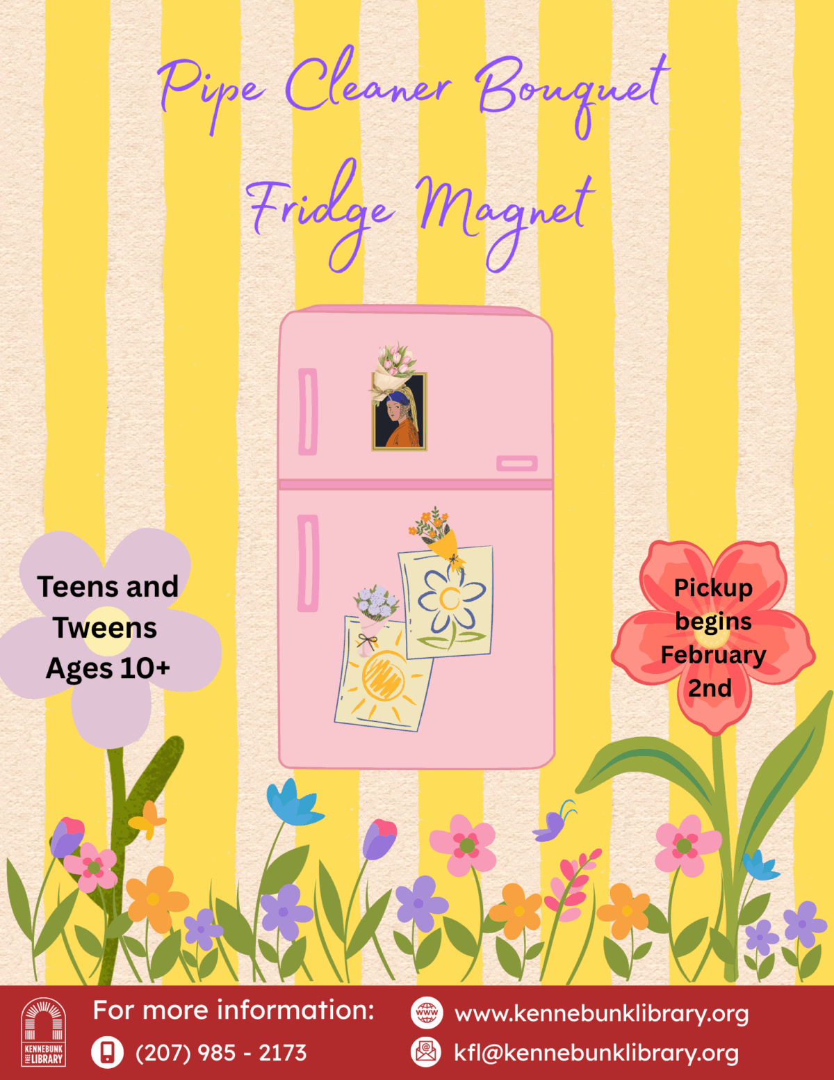 magnetic fridge bouquet