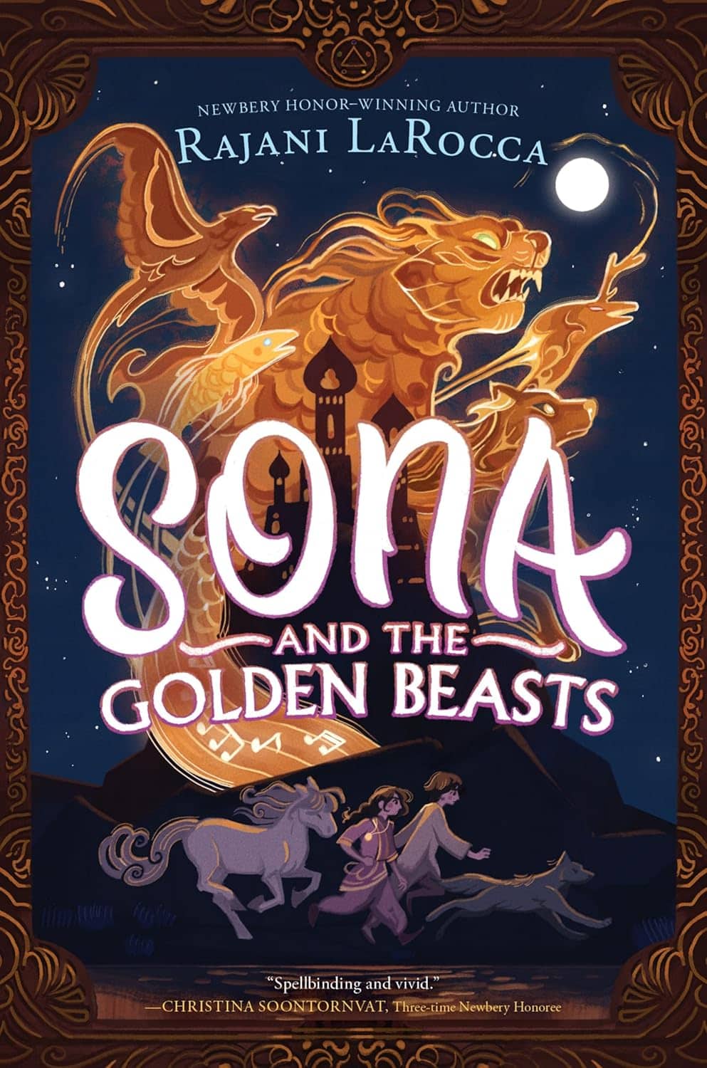 Sona and the Golden Beasts book by Rajani LaRocca