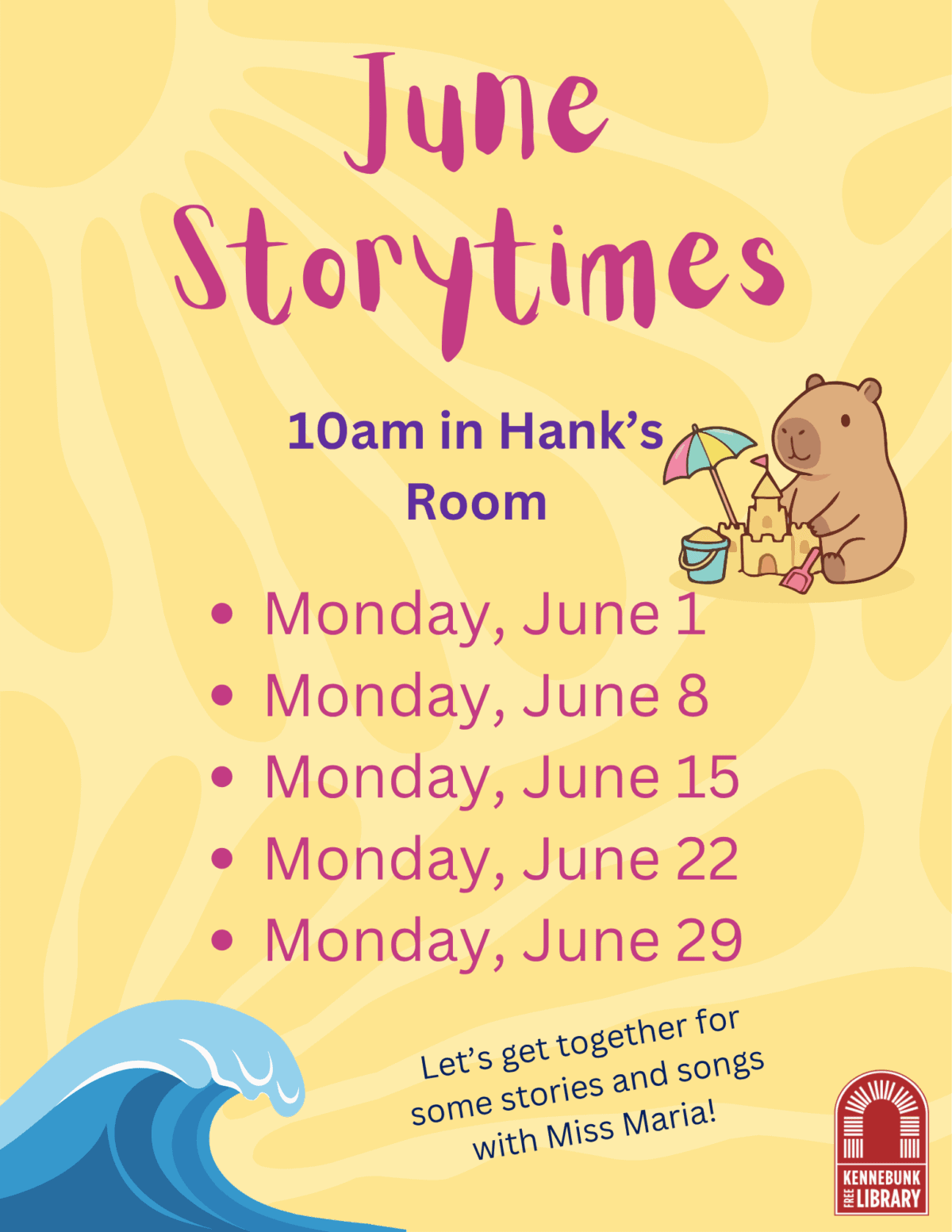 storytime flyer