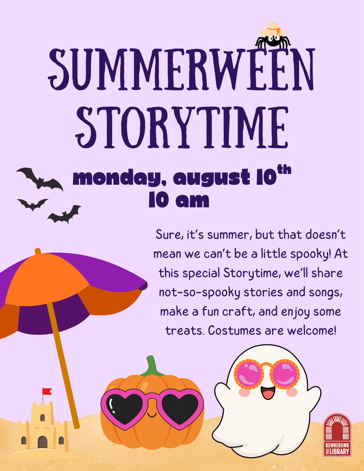 summerween storytime (flyer)