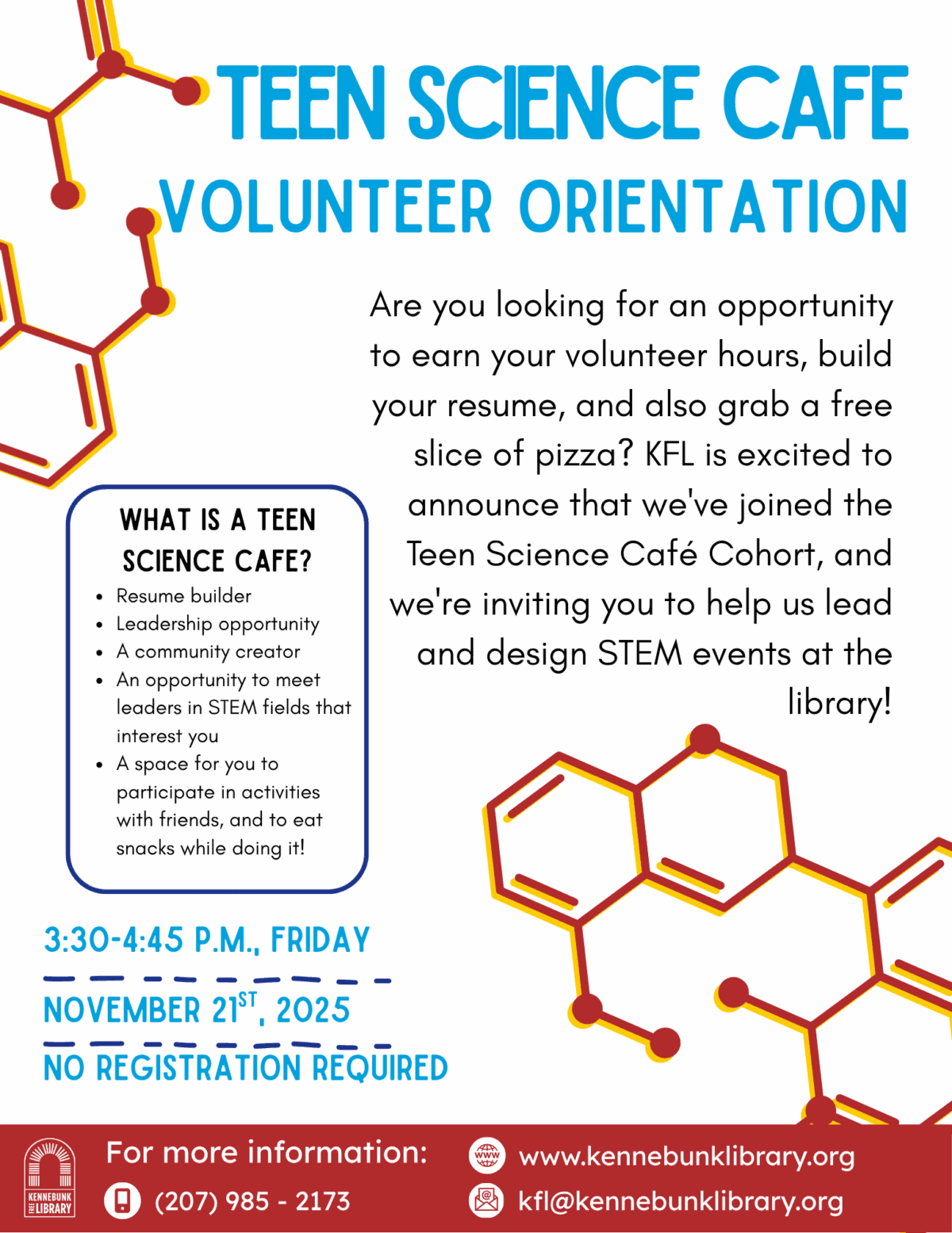 teen science cafe