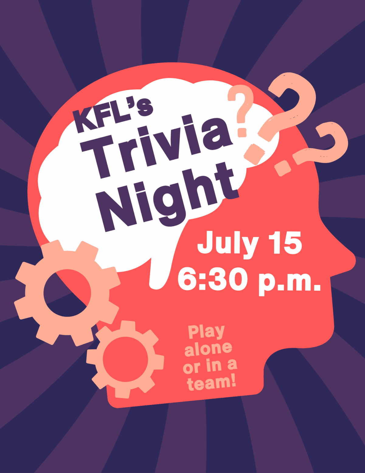 trivia print